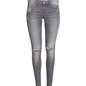 H&M Grey skinny jeans